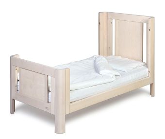Whitewash-Junior-Bed-angled-w-bedding