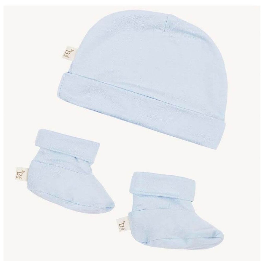 BOODY BABY BEANIE AND BOOTIE SET - ORGANIC BAMBOO | Twinkle Tots
