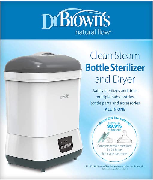 Dr Browns Clean Steam Steriliser And Dryer | Twinkle Tots