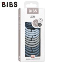 BIBS Loops 12 Pack Baby Blue/Cloud Petrol