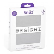SnuzPod 2 pack fitted sheets- Grey