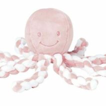Nattou Collection – Octopus Pink/White