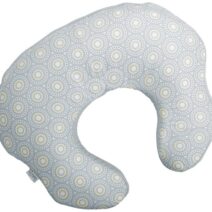 MOMBO feeding pillow / Grey Circles