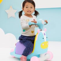 Skip Hop Zoo 3-In-1 Ride-On Toy- Unicorn ( Boxed)